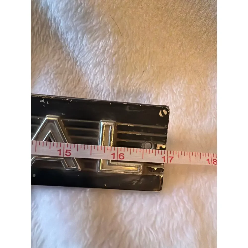 Vintage International Harvester IH Truck Grille Emblem Badge Nameplate 17